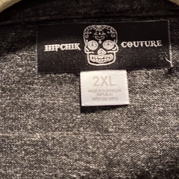 NEW Fabulous Light Weigh Zip Up Smiley Face On Back Never Worn Size XXL - Picture 3 of 5